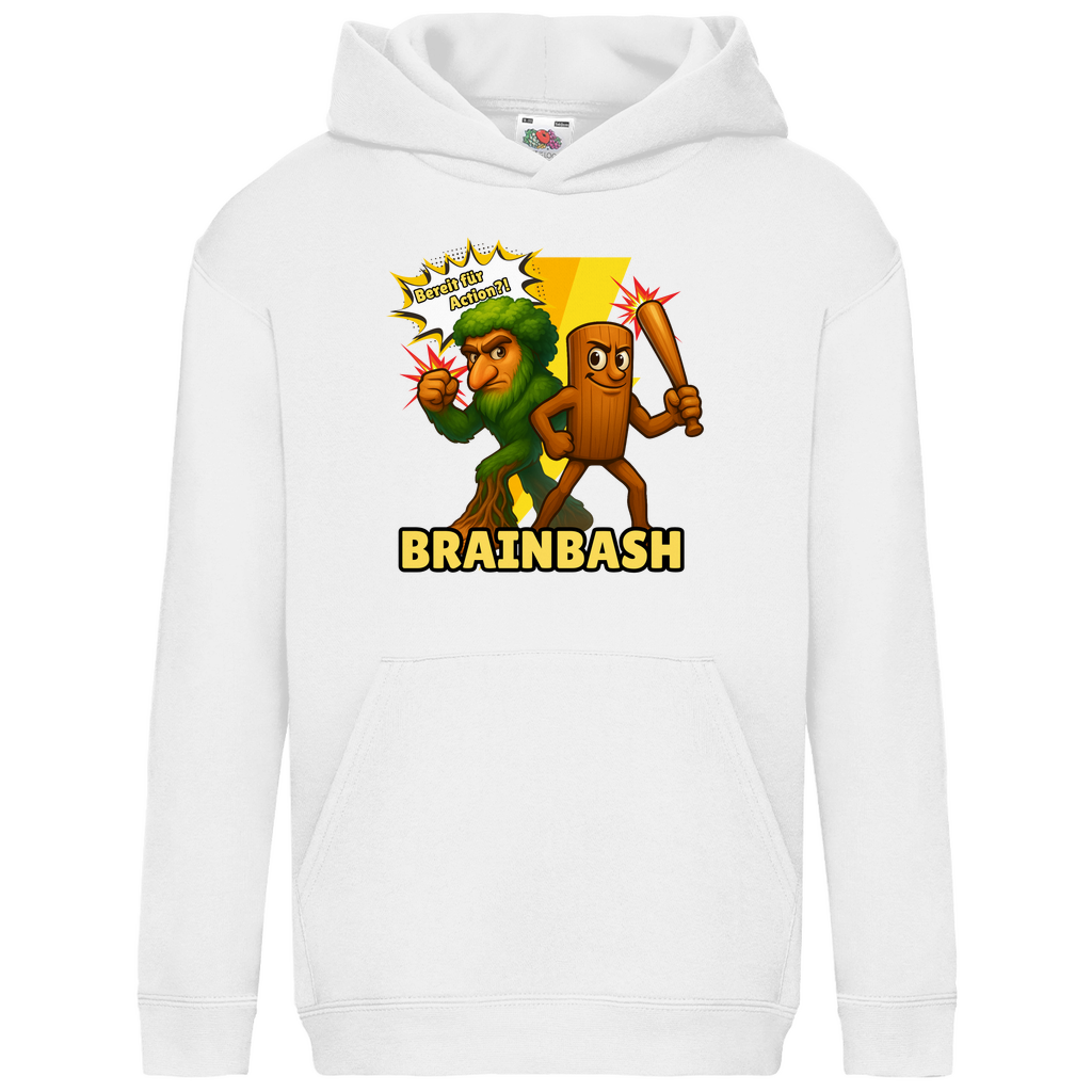 ✨BrainBash Kinder Hoodie – mit Tung Tung Tung Sahur & Brr Brr Patapim