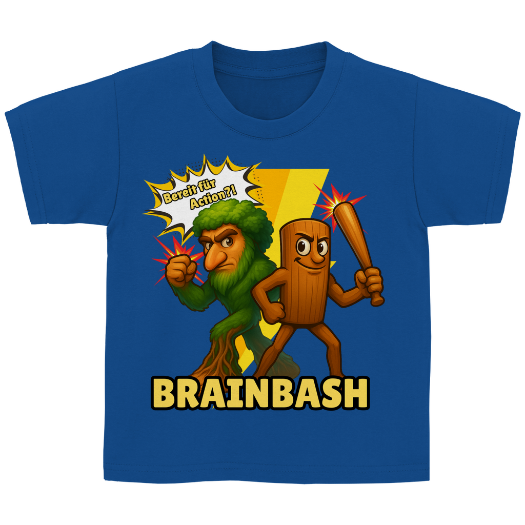 ✨BrainBash Kinder T-Shirt – Team Tung Tung Tung Sahur & Brr Brr Patapim