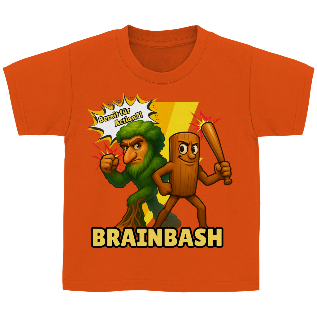 ✨BrainBash Kinder T-Shirt – Team Tung Tung Tung Sahur & Brr Brr Patapim
