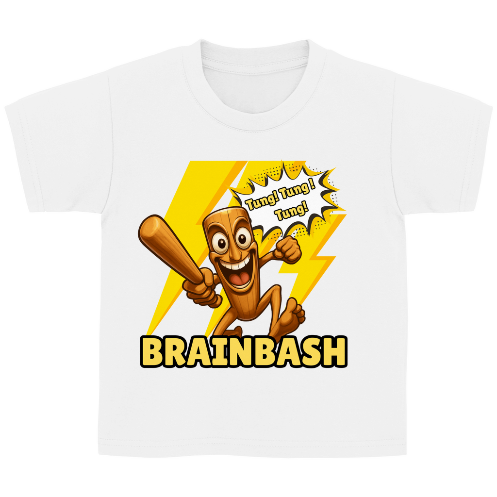 ✨BrainBash Kinder T-Shirt – Tung Tung Tung Sahur