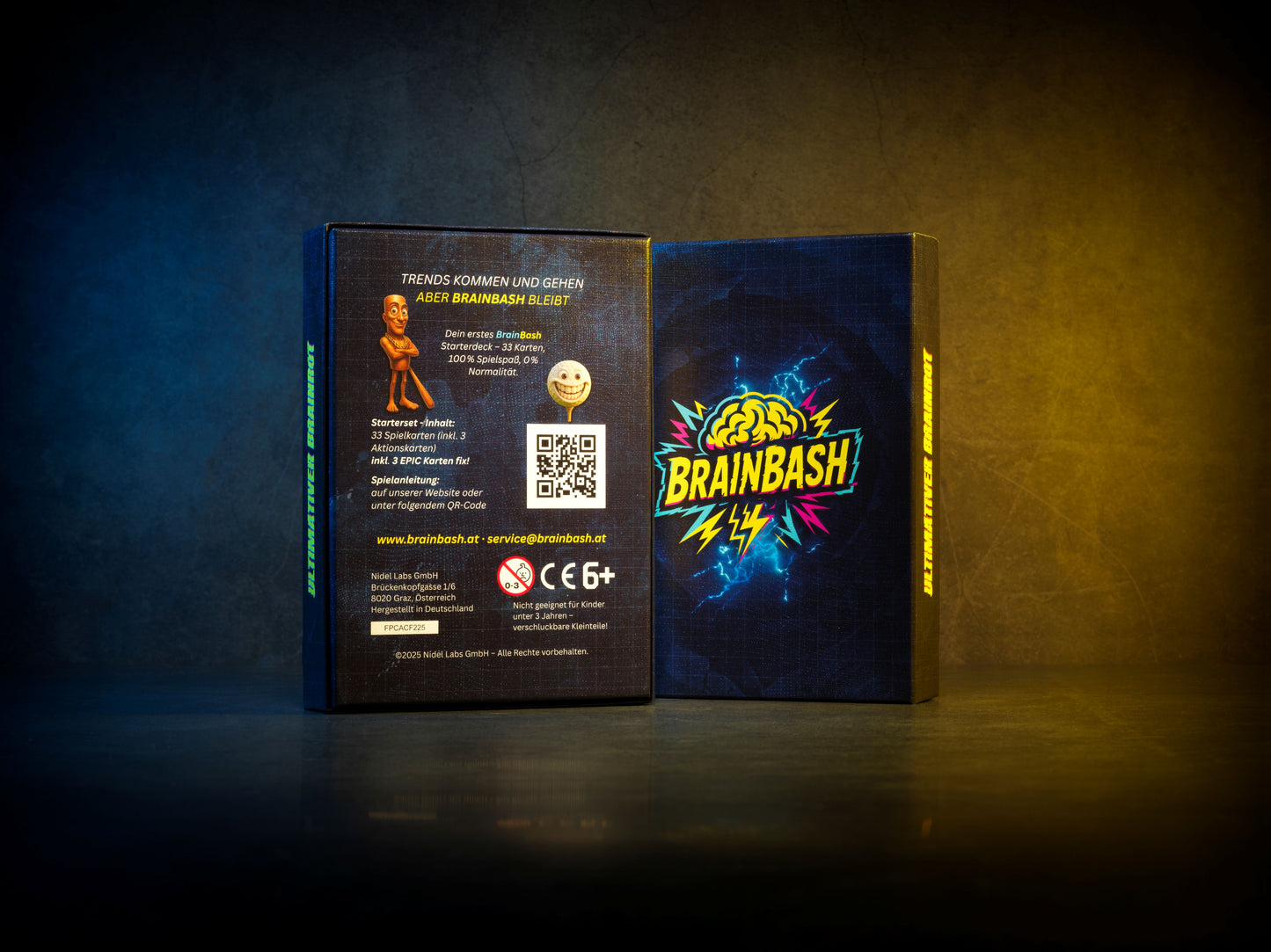 🚨🔥BrainBash Starterset: Brainrot Sammelkarten inkl. Sammlerbox