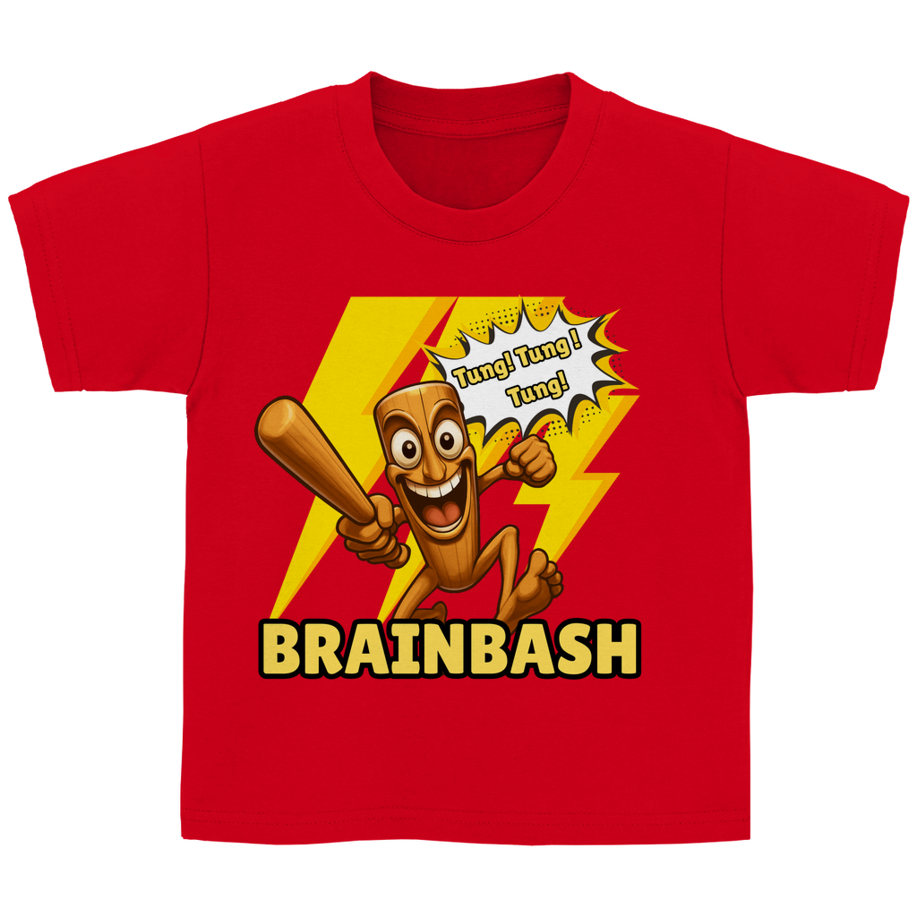 ✨BrainBash Kinder T-Shirt – Tung Tung Tung Sahur