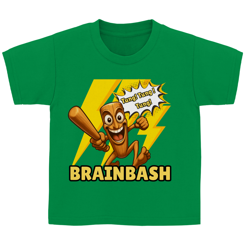 ✨BrainBash Kinder T-Shirt – Tung Tung Tung Sahur