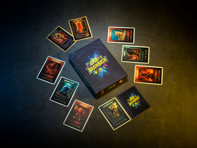 Das BrainBash Starter Set bringt das größte Brainrot-Phänomendes Internets auf deine Spielkarte.