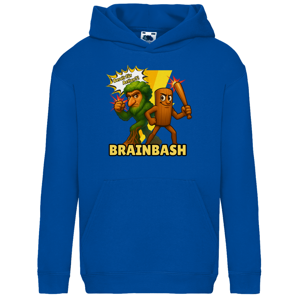 ✨BrainBash Kinder Hoodie – mit Tung Tung Tung Sahur & Brr Brr Patapim
