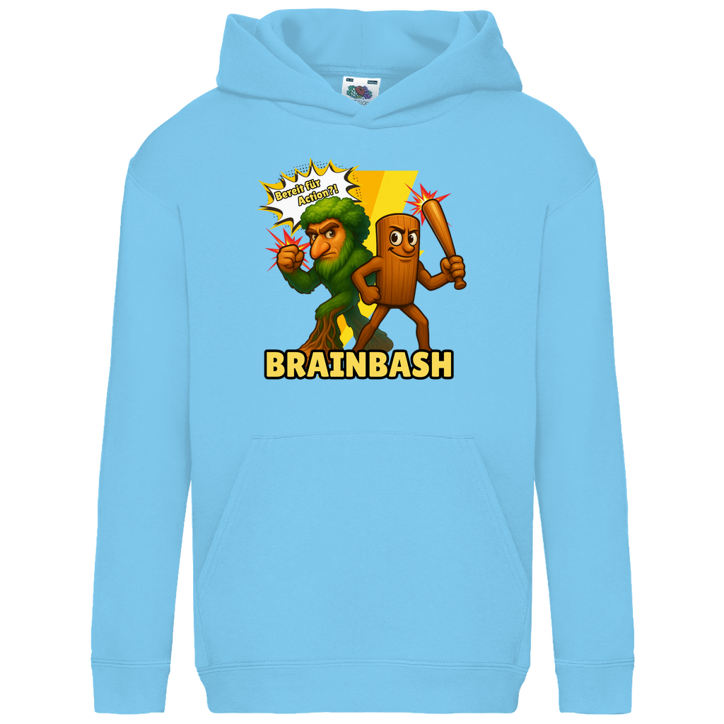 ✨BrainBash Kinder Hoodie – mit Tung Tung Tung Sahur & Brr Brr Patapim