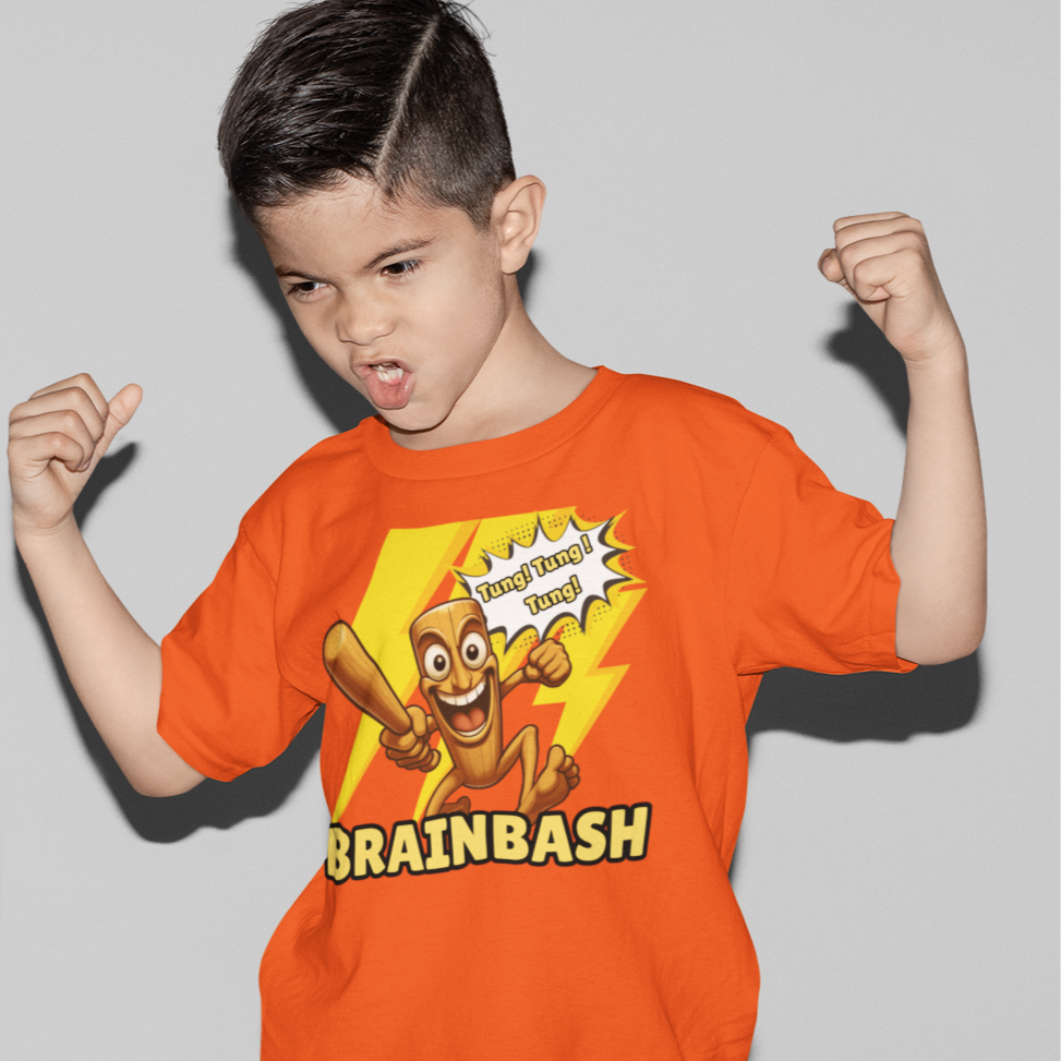 ✨BrainBash Kinder T-Shirt – Tung Tung Tung Sahur